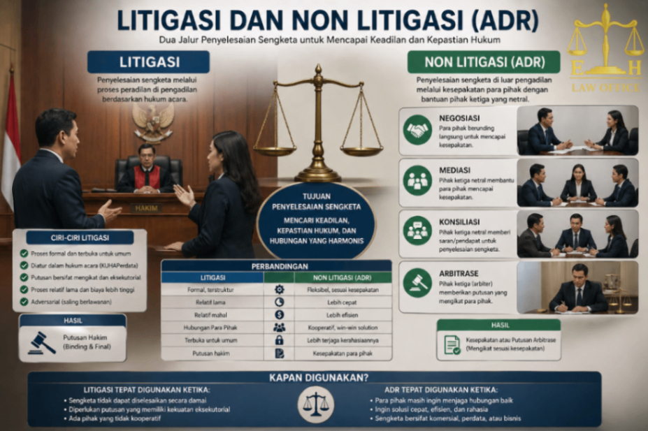 Litigasi & Non-Litigasi (ADR)